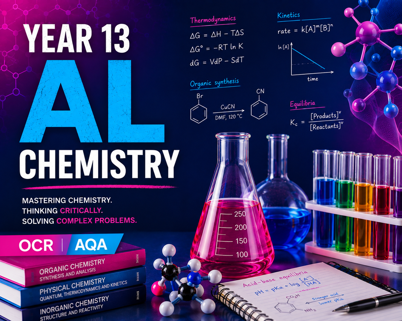 Year 13 (A level) Chemistry